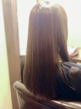 睡蓮 平井店 5歳若返る、しっとりやわらかケアストレート[髪質改善/縮毛矯正]