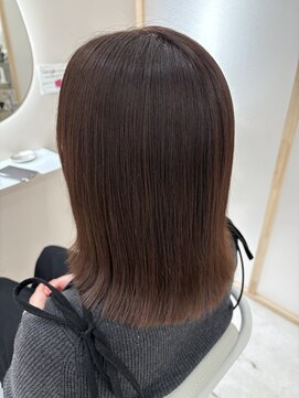 ジーナ 千葉 2nd(Zina) 艶髪ストレート◎アッシュベージュ