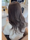 ブリーチなしダブルカラーで叶うグレージュ