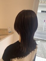 アズールサン 草加西口店(azule-sun)&nbsp;アジアンカラー,レッドブラウン,ウルフカット【草加】