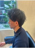 メンズスタイル*アップバング
