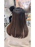 髪質改善ストレート