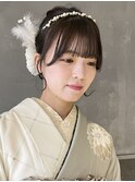 【miku/ヘアセット】結婚式/卒業式/成人式ヘア/シニヨン