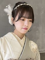 イルウィ(irwi)&nbsp;【miku/ヘアセット】結婚式/卒業式/成人式ヘア/シニヨン