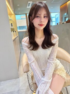 ロット 横浜(lot) 小顔レイヤーロング×似合わせカット×デジタルパーマ[横浜駅]