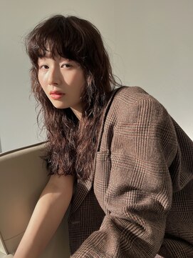 オン キャナルシティ博多前店(on) 【晴音】くせ毛風ドライパーマ