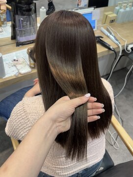 オッジバイケンジ(oggi by KENJE) 透明感/艶感/カラー/オリーブ/髪質改善/トリートメント/oggiotto