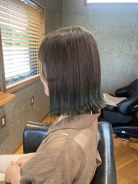 ピーク(PEAK) 切りっぱなしボブ