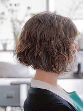 シャロン(SHARON) 【SHARON】クリアベージュ×ボブパーマ