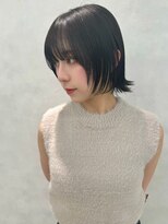 アッシュ 茗荷谷店(Ash)&nbsp;軽さと艶のある柔らか外ハネショートボブ