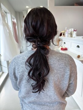 艶ブブラウン×アレンジ仕上げ^_^