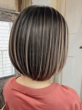 サンティエ(scintiller) 白髪ぼかしハイライト/白髪ぼかし/バレイヤージュ/ハイライト