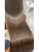 ウルア 三鷹店(ULUA)&nbsp;アッシュグレージュ 髪質改善ケアストレート