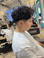 フィッティ 横須賀中央店(fiti)&nbsp;刈り上げショート ツイストスパイラルパーマ 横須賀中央