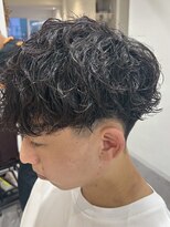 ナム 錦糸町(NAM)&nbsp;MEN'S HAIR/ブルーブラック/フェザーパーマ/錦糸町