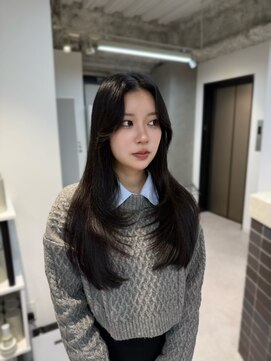 ザシェノンウメダ(THA CHAINON UMEDA) 着物ヘア/大人ガーリー/ダークアッシュ/似合わせカット/心斎橋