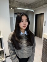 ザシェノンウメダ(THA CHAINON UMEDA) 着物ヘア/大人ガーリー/ダークアッシュ/似合わせカット/心斎橋