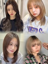 ヘアーメイク ロン(Ron)&nbsp;青木/レイヤー/透明感カラー/小顔前髪顔周り/髪質改善/長野