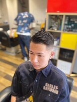 バーバーブロス(BAR BER bro's)&nbsp;サイドパート～ショートver～/浦安/バーバー