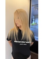 ヘアープレイス ヴィブ(hair place VIVE)&nbsp;縮毛矯正、黒染め履歴があっても出来るハイトーン★