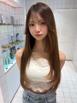 ロンドルーチェ 心斎橋(Lond luce)&nbsp;ダークパープル×ナチュラルショート［髪質改善/縮毛矯正］