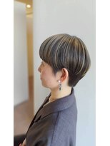 エルメ 鈴鹿(erme)&nbsp;アンブレラカラーで白髪も楽しい