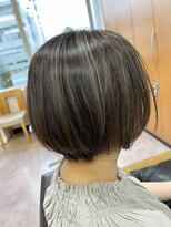 クール ヘアリズム 上田店(COOL Hair rhythm) ハイライトボブ