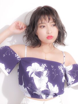 ムーン(moon) ウル艶ウェーブボブ