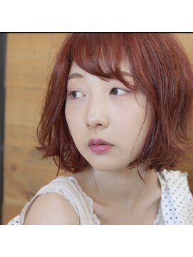 ラクサ ヘア ワークス(LAXA HAIR WORKS) エアリー切りっぱなしボブ