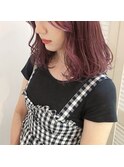 色落ちも楽しめる ラベンダーピンク