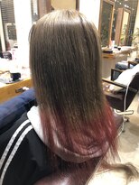 ラ メール ヘア デザイン(La mer HAIR DESIGN)&nbsp;グラデーション×レッド