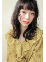 ヘアーアンドカラー プラーチェ(hair&color Plaatje) ゆるふわミディアム　小顔矯正　韓国風巻き