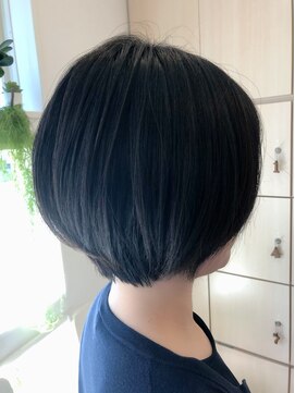 ジールヤマグチ 大蔵店 ナチュラルショートボブ