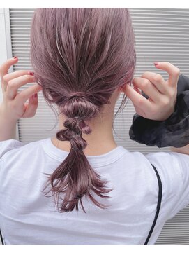 ジゼル 博多(GiseL) 【GiseL】ピンクグレーアレンジ