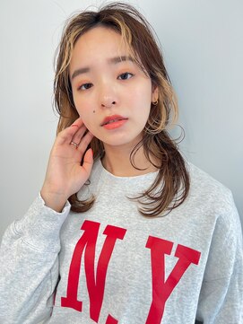 キトネ(ki.tone) 【ki.tone】マッシュウルフ×インナーベージュ