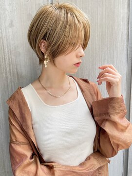 アヴァロン(AVALON) 絶壁解消/ひし形/前下がり/大人ショートボブ/30代/40代★猪狩★