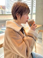 ジアン バイ ミルボン NU茶屋町+(GIEN by milbon)&nbsp;年齢層関係無し！誰でもに合わせる大人ショートボブ@田中俊成