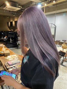 ロジッタ(ROJITHA) 【ROJITHA原宿表参道】ケアブリーチ×ラベンダーグレージュ