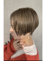 ヘアー ミッション 心斎橋店(hair Mission)&nbsp;グレージュコンパクトショート