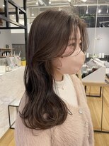 ミラ(MIRA)&nbsp;ことりベージュフェミニンロング流れる顔まわりレイヤー