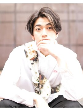 アントワープトーキョー(antwerp TOKYO) 波巻きツイストスパイラルパーマメンズパーマ白髪染めハイライト