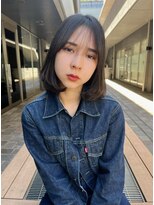 クーエフー(coo et fuu)&nbsp;シースルーバングと丸みボブ