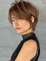 アンド ストーリーズ(&STORIES) 30代/40代/50代・絶壁解消・小顔前下がりショートボブ【倉田】