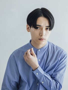 フレイムス ヘアアンドリラックス 大宮東口店(Frames) たっぷりハイライトのワイルドセンターパート