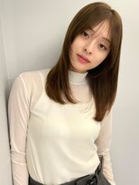 トイ(TOI)&nbsp;上品なレイヤーカット/シースルーバング/ベージュ