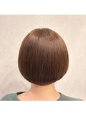 明るめショートボブ