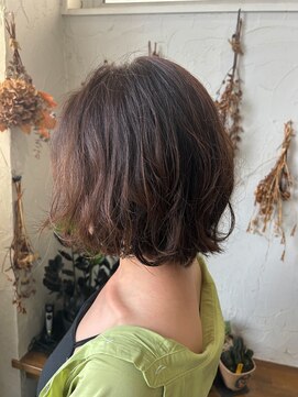 ヘアスタジオ ブリエ(HAIR STUDIO BRILLER) 2024　ボブ×スモーキーベージュ