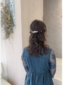 パーティーヘアセット 108