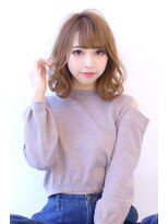 オーロ 西大寺店(ORO)&nbsp;ラフウェーブの大人ミディ