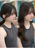 前髪/前髪カット/韓国ヘア/髪質改善/熊本美容室/上通り/熊本韓国